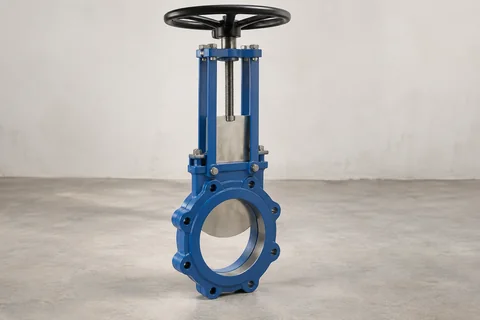 Representative knife gate valves product rendering