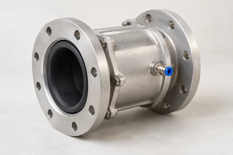 Representative pinch valve product rendering