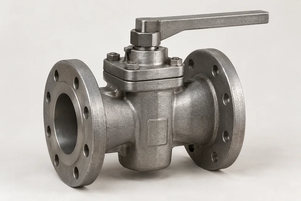 Representative plug valves product rendering