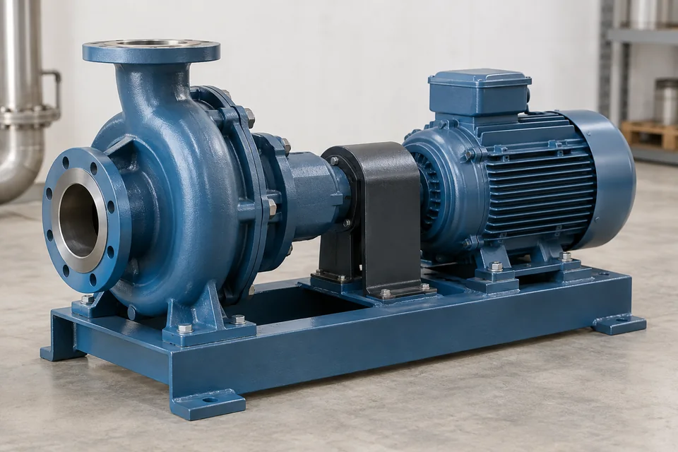 Representative centrifugal pump product rendering