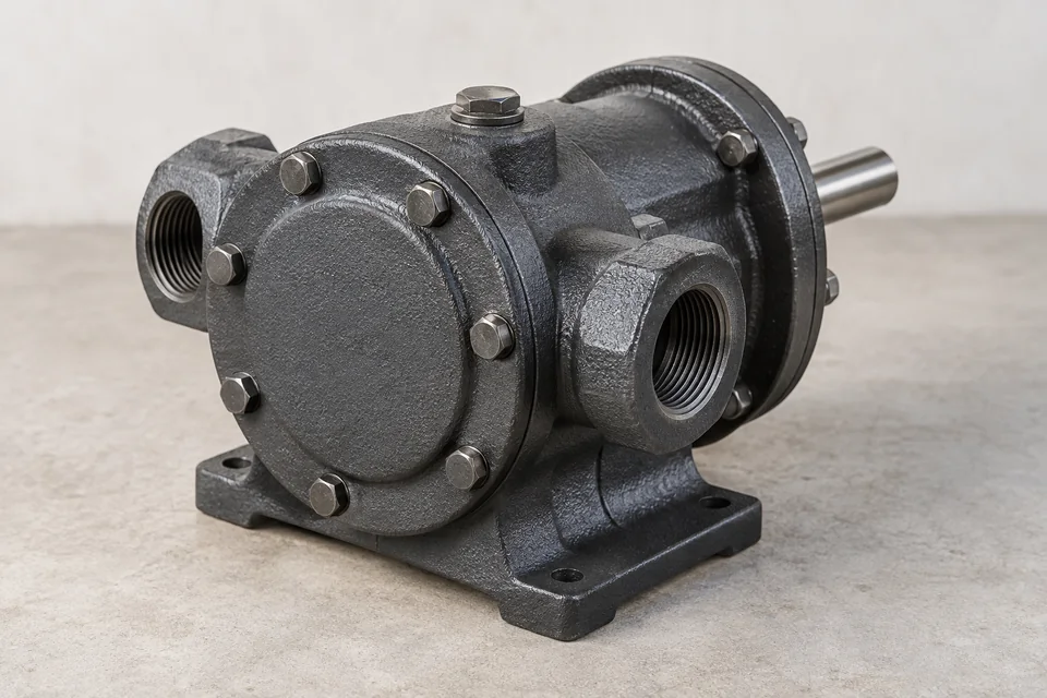 Representative internal gear pumps product rendering