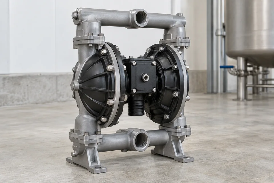 Representative diaphragm pumps product rendering