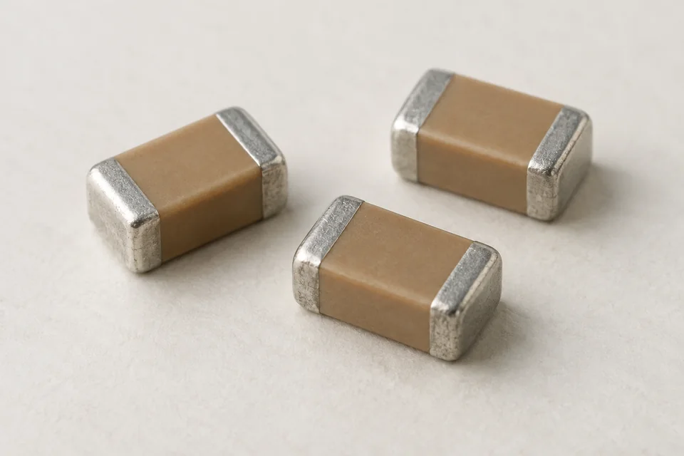 Representative x7r capacitor product rendering