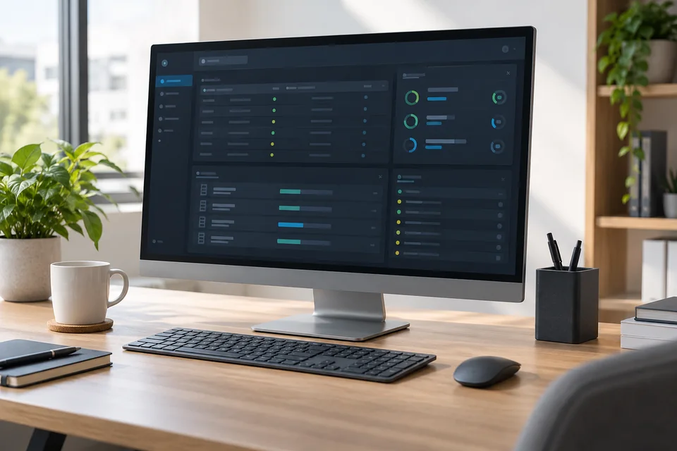Representative cloud-based database application scene
