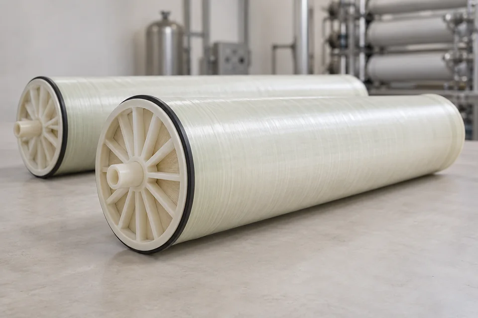 Representative industrial reverse osmosis membrane product rendering