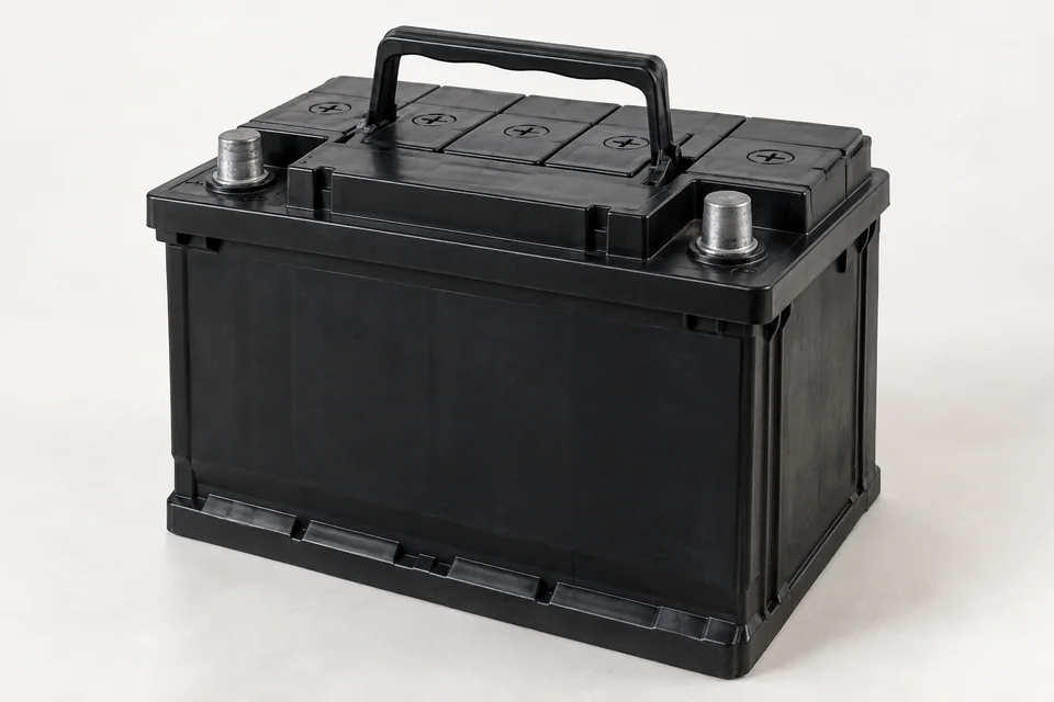 Representative lead-acid battery product rendering