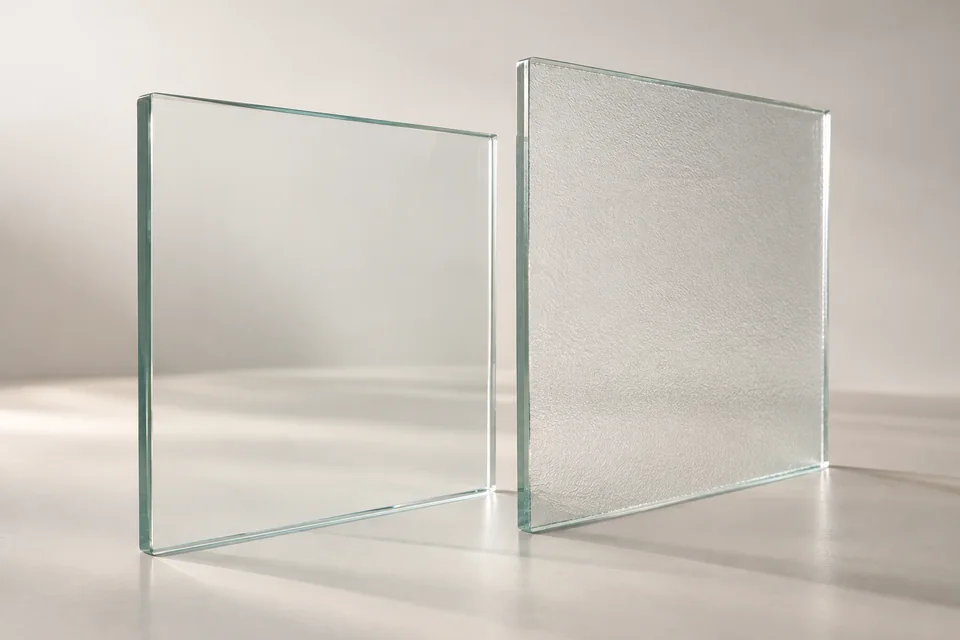 Representative solar glass product rendering