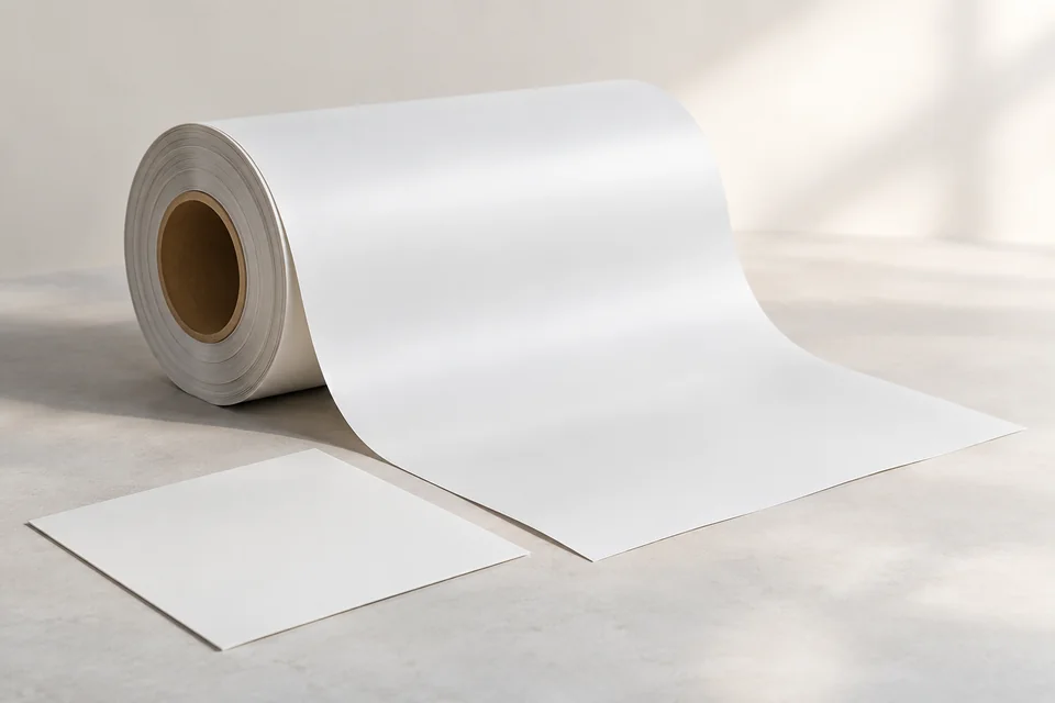 Representative solar backsheet product rendering