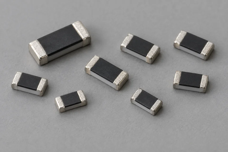 Representative Automotive Alloy Chip Thin Film Resistor configuration
