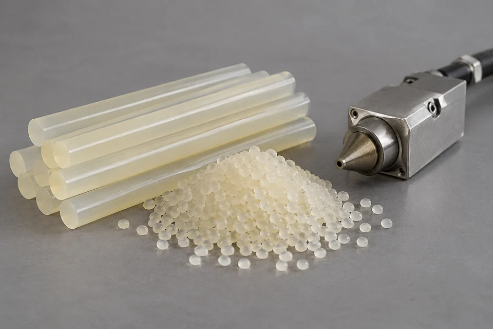 Representative CoPolyester Hot Melt Adhesives configuration